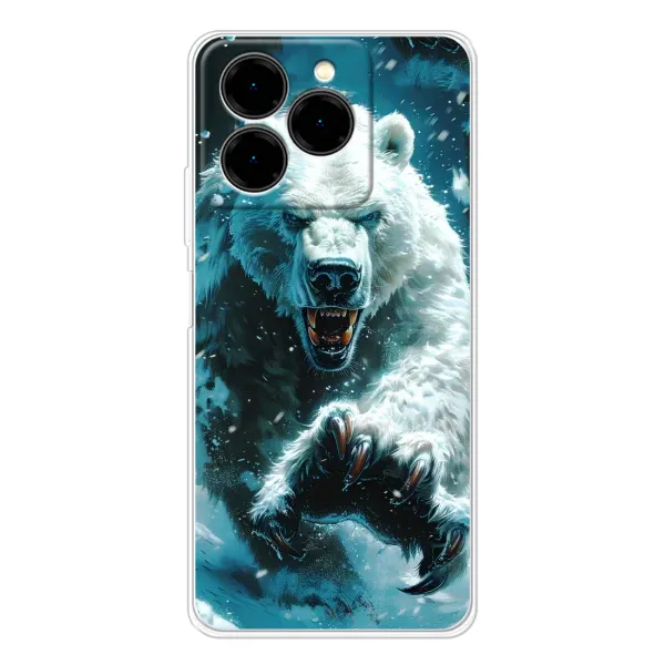Чохол з принтом «Полярний ведмідь» для Ulefone Note 20 Pro Чохол з принтом «Полярний ведмідь» для Ulefone Note 20 Pro
