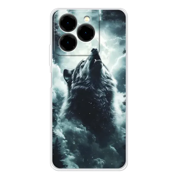 Чохол з принтом «Вовк у хмарах» для Ulefone Note 20 Pro Чохол з принтом «Вовк у хмарах» для Ulefone Note 20 Pro