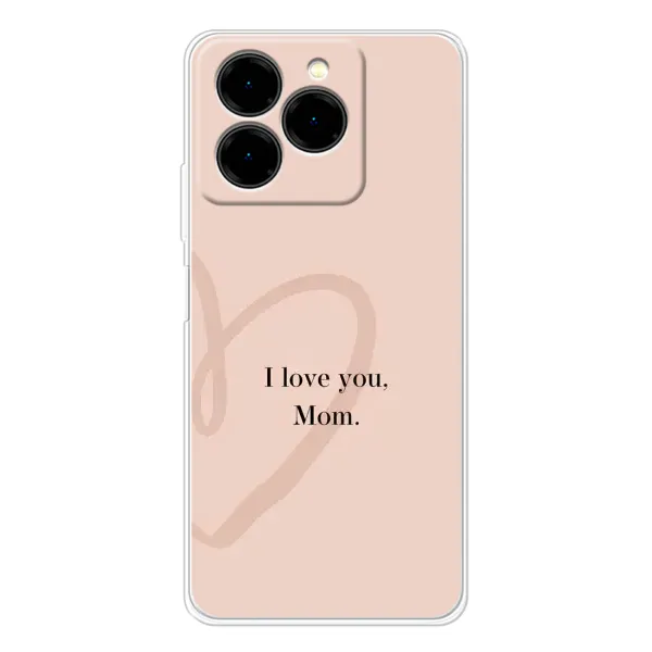 Чохол з принтом «Серце мамі» для Ulefone Note 20 Pro Чохол з принтом «Серце мамі» для Ulefone Note 20 Pro
