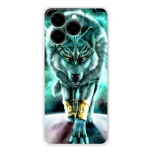 Защитные чехлы для Нот 20 Про (AlphaPrint) (ХИТ продаж) ВОЛК