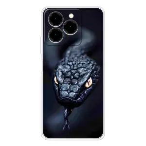 Чохол з принтом «Чорна змія» для Ulefone Note 20 Pro