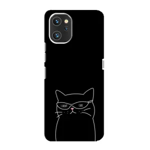 Чохол з малюнком кіт на Umidigi A13 Pro (Байдужий кіт)