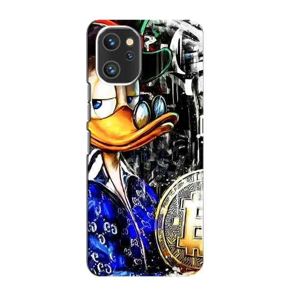 Чехол с принтом «Биткойн Скрудж» для UMIDIGI A13 Pro