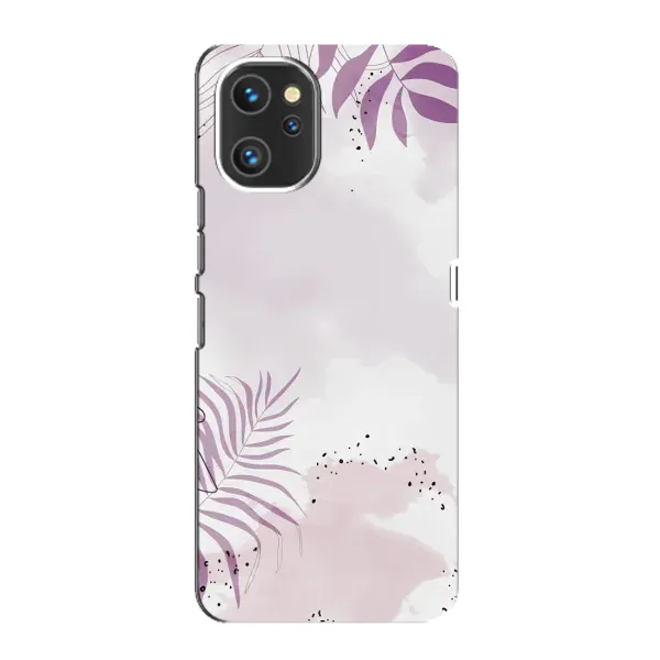 Чехол с принтом «Фиолетовые листья» для UMIDIGI A13 Pro
