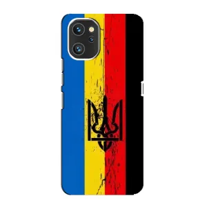 Украинские Чехлы для Umidigi A13 Pro с картинкой УПА (AlphaPrint) (Прапор УПА)