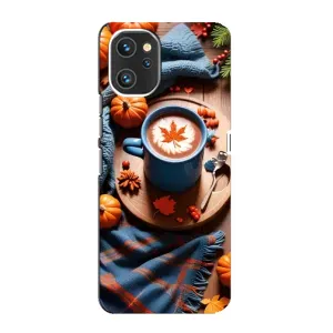 Чохол з принтом «Кава і гарбузики» для UMIDIGI A13 Pro