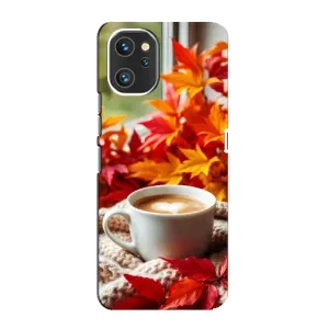 Чехол с уникальным дизайном «Осень с кофе» для Umidigi A13 Pro