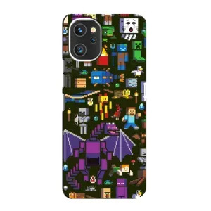 Чехол с принтом «Коллаж Майнкрафт» для UMIDIGI A13 Pro