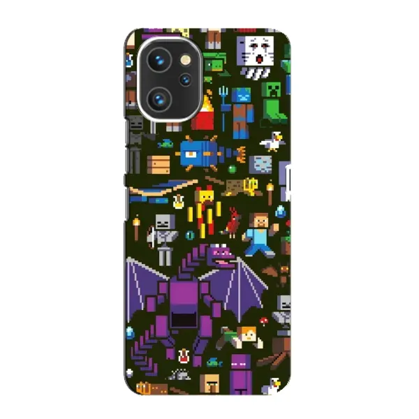 Чехол с принтом «Коллаж Майнкрафт» для UMIDIGI A13 Pro Чехол с принтом «Коллаж Майнкрафт» для UMIDIGI A13 Pro