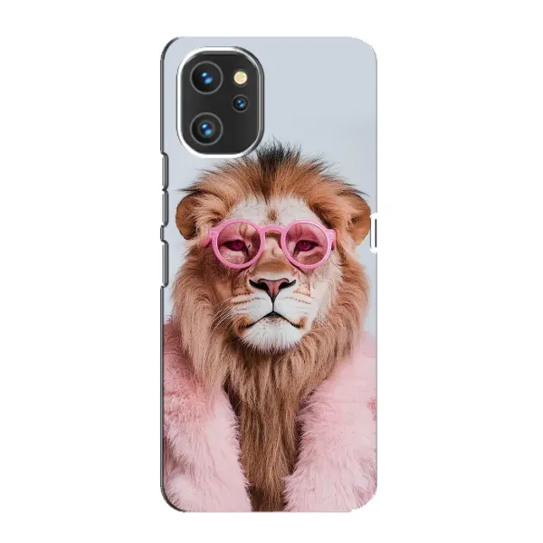 Чехол с принтом «Лев в очках» для UMIDIGI A13 Pro Чехол с принтом «Лев в очках» для UMIDIGI A13 Pro
