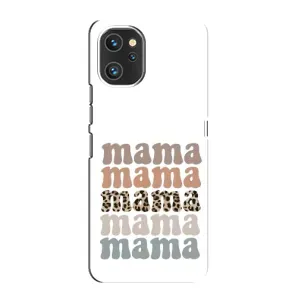 Чехол с принтом «Текстовый коллаж мама» для UMIDIGI A13 Pro