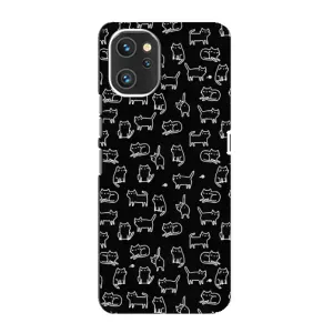 Чохол з принтом для Umidigi A13 Pro (AlphaPrint) Модні коти (Маленькі котики)
