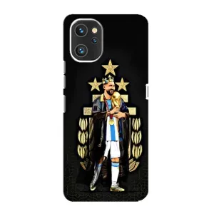 Чехлы для Umidigi A13 Pro (Leo чемпион) (AlphaPrint) (Месси Король)