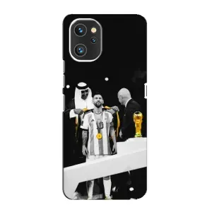 Чехлы для Umidigi A13 Pro (Leo чемпион) (AlphaPrint) (Месси в накидке)