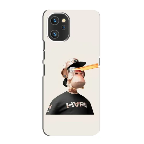 Чехол с принтом «обезьяна NFT в очках» для UMIDIGI A13 Pro