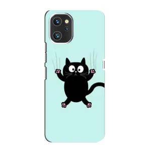 Чохол з принтом для Umidigi A13 Pro (AlphaPrint) Модні коти (Падаючий кіт)