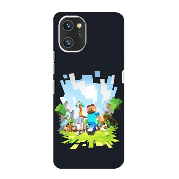 Чехол с принтом «персонажи Minecraft» для UMIDIGI A13 Pro Чехол с принтом «персонажи Minecraft» для UMIDIGI A13 Pro