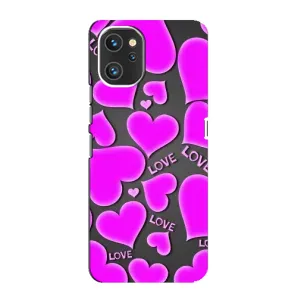 Чехлы для любимой на ЮМіДіДжі А13 Про (VPrint) (Pink hearts)