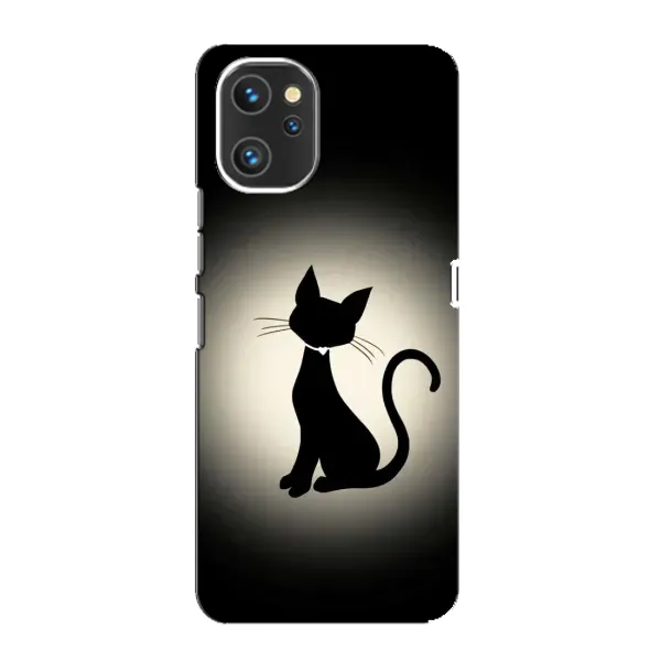 Чехол с принтом «Силуэт котика» для UMIDIGI A13 Pro