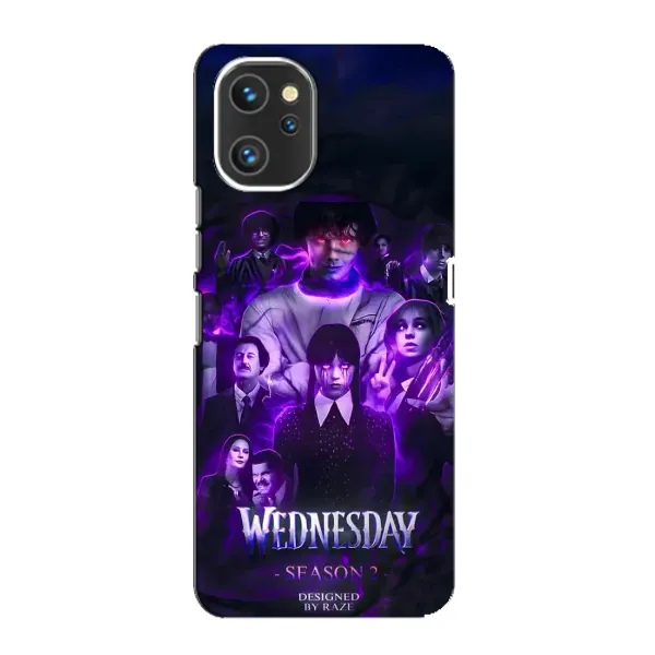 Чохол з принтом «Фіолетова магія Венздей» для UMIDIGI A13 Pro Чохол з принтом «Фіолетова магія Венздей» для UMIDIGI A13 Pro