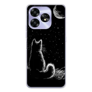 Чохол з принтом для UMIDIGI A15 (AlphaPrint) Модні коти