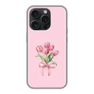 Чехол с розовым рисунком для ViVO iQOO Z11 (Букет цветов)