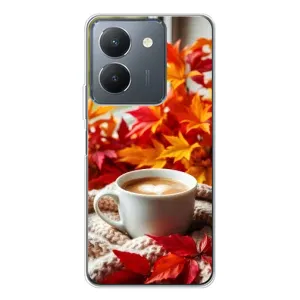 Чехол с уникальным дизайном «Осень с кофе» для Vivo S30