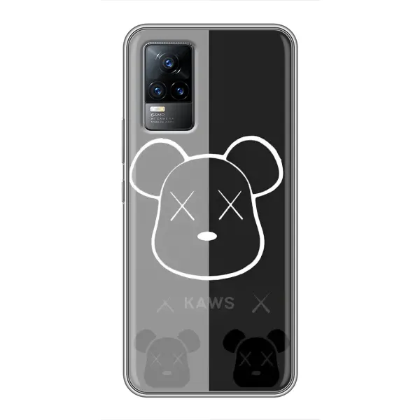 Чохол з принтом «БеарБрік очі» для Vivo S9