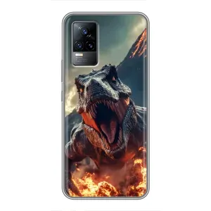 Чохол з картинкою 'Хижаки' для Vivo S9 (Вогняний динозавр)