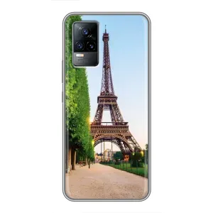 Чохол Ейфелева Вежа Vivo S9 - (AlphaPrint) (Дорога до Парижу)