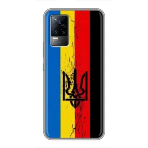 Украинские Чехлы для Vivo S9 с картинкой УПА (AlphaPrint) (Флаг УПА)