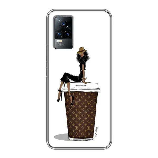 Чохол з принтом «кава LOUIS VUITTON» для Vivo S9 Чохол з принтом «кава LOUIS VUITTON» для Vivo S9