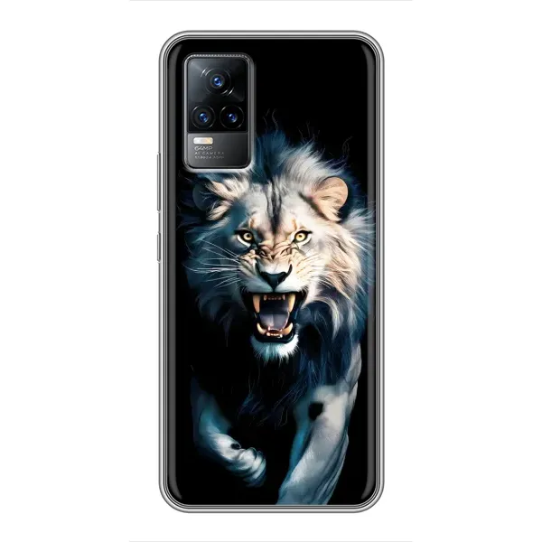 Чохол з принтом «Лев у темряві» для Vivo S9