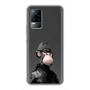 Чохол з принтом «стильна мавпа NFT» для Vivo S9
