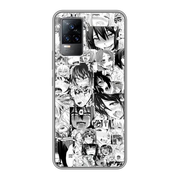 Чехол с принтом «Ahegao manga» для Vivo S9e Чехол с принтом «Ahegao manga» для Vivo S9e