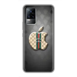 Чехол с принтом «Apple gucci» для Vivo S9e
