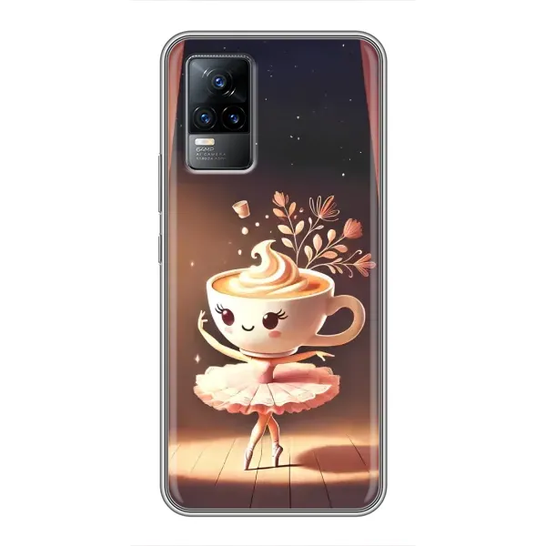 Чохол з принтом «Балерина капучина» для Vivo S9e Чохол з принтом «Балерина капучина» для Vivo S9e