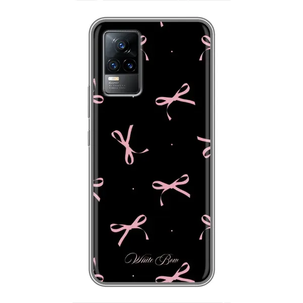Чехол с принтом «Банты на черном» для Vivo S9e