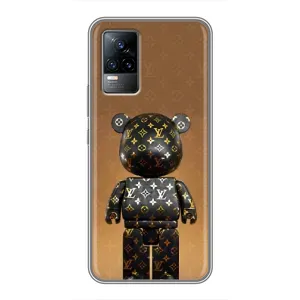 Чохли для Vivo S9e - Bearbrick Louis Vuitton (PREMIUMPrint)