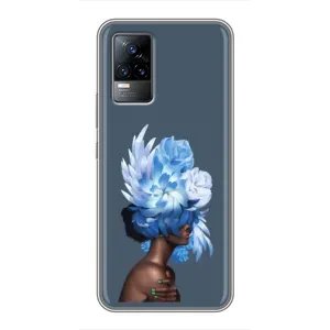 Чехлы (ART) Цветы на Vivo S9e (VPrint) (Квіти на голові)