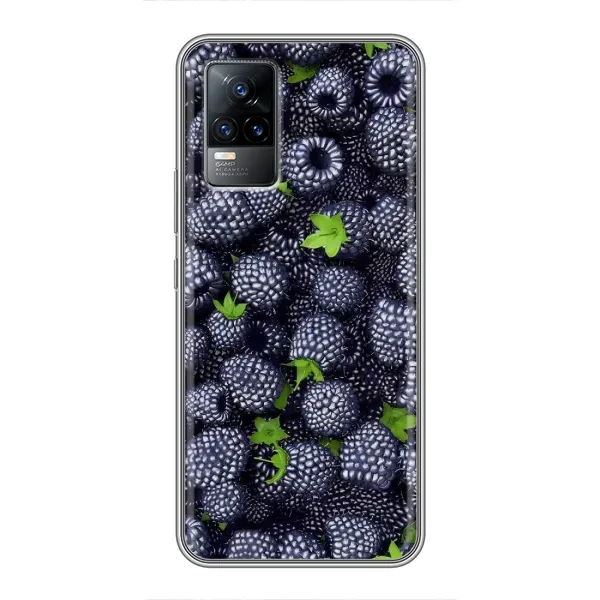 Чехол с принтом «Ежевика» для Vivo S9e