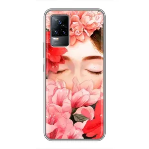 Чехлы (ART) Цветы на Vivo S9e (VPrint) (Очі в квітах)