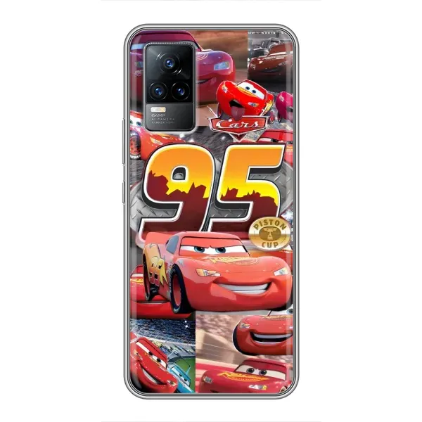Чохол з принтом «Колаж Блискавка Маквін» для Vivo S9e