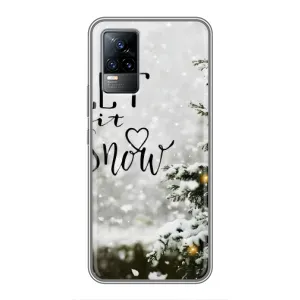Новорічні, Святкові Чохли для Vivo S9e - 2024 год (Let it snow)