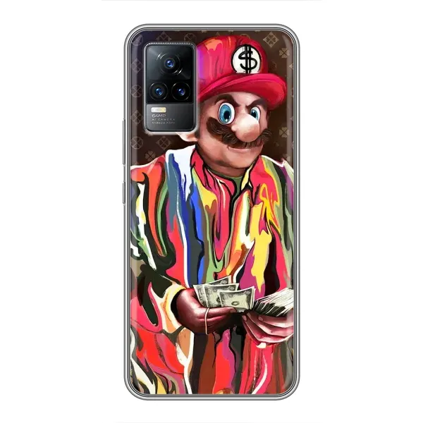 Чехол с принтом «Mario LV» для Vivo S9e