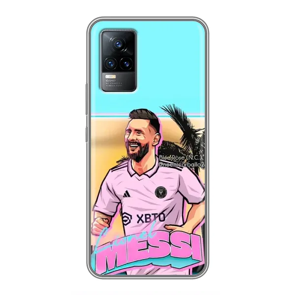 Чехол с принтом «Майами Месси» для Vivo S9e Чехол с принтом «Майами Месси» для Vivo S9e