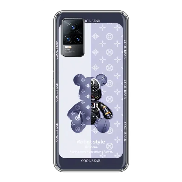 Чохол з принтом «Медведик LV» для Vivo S9e
