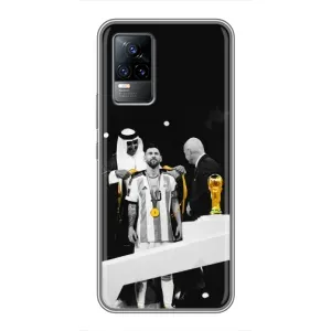 Чохли для Vivo S9e (Leo чемпіон) (AlphaPrint) (Мессі коронований)