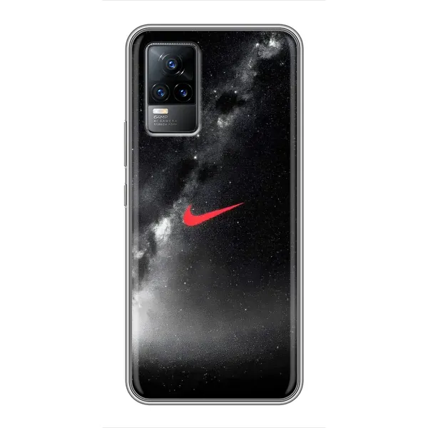 Чехол с принтом «Найк красный» для Vivo S9e