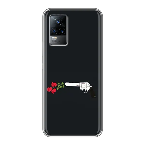 Чехол с принтом «Неожиданные цветы» для Vivo S9e